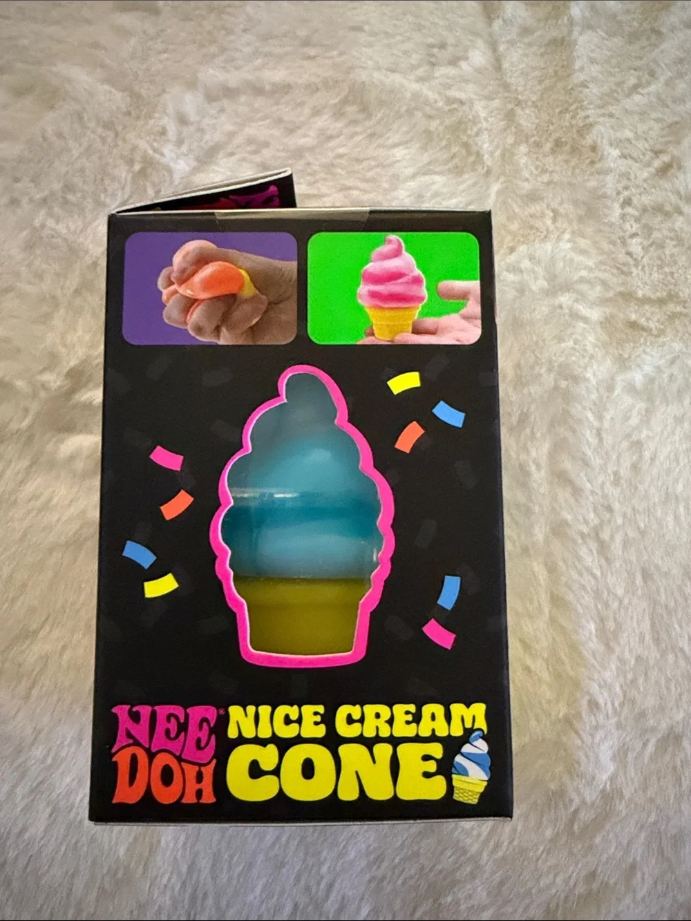 Needoh Nice Cream Cone- Blue